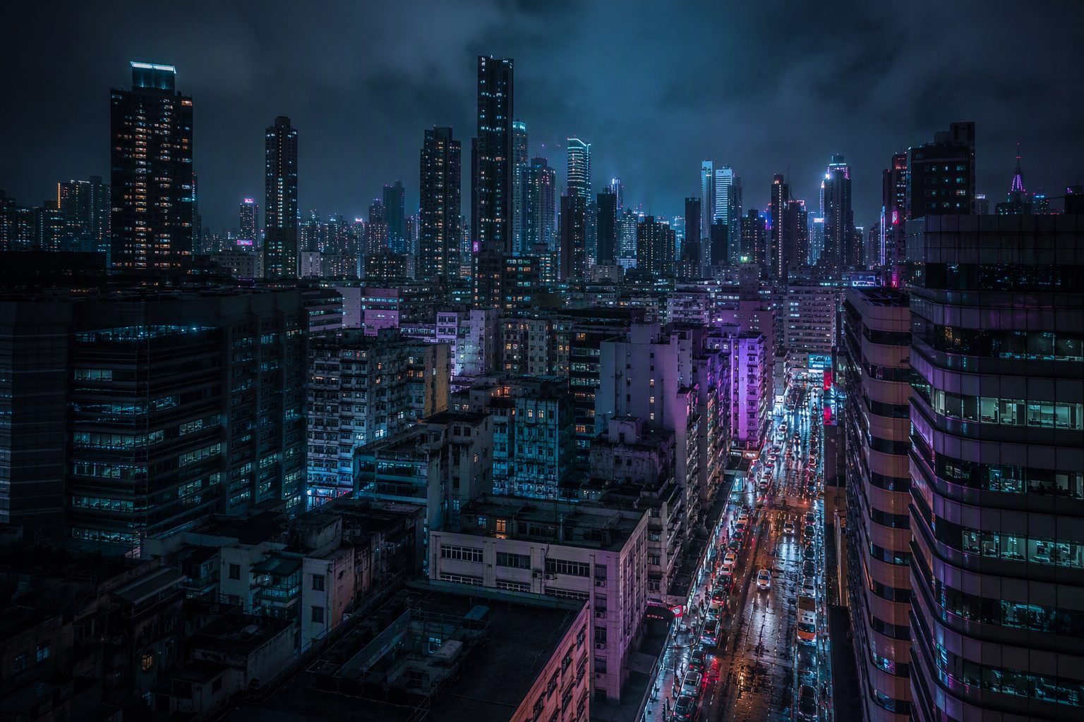 Hong Kong skyline